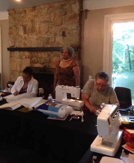 Dollmaking class taught by Cookie Patterson at Hammonds House Museum