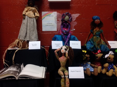Doll exhibit at 2014 Atlanta Quilt Festival