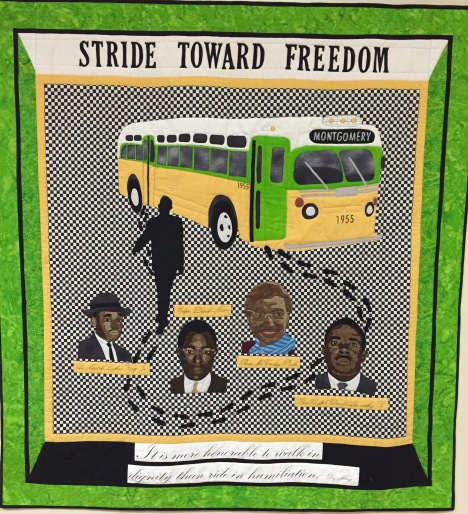 Stride Toward Freedom by Brenda Shelby. 2015 winner of Best of Show